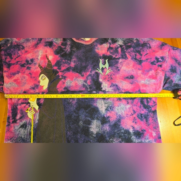 Disney Parks Maleficent Tie Dye Spirit Jersey Size L - Picture 4 of 11